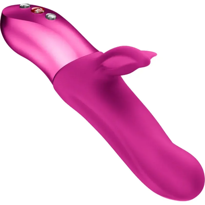 Vibratore rabbit a spinta rosa ‘BI STRONIC FUSION’ FUN FACTORY