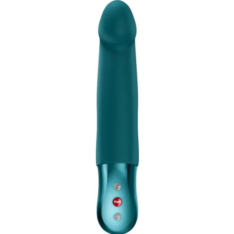 Vibratore con spinta da 20 cm ‘Stronic Real Thrutsting’ Verde FUN FACTORY