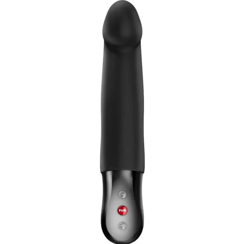 Vibratore con spinte da 20 cm ‘STRONIC REAL’ Nero FUN FACTORY