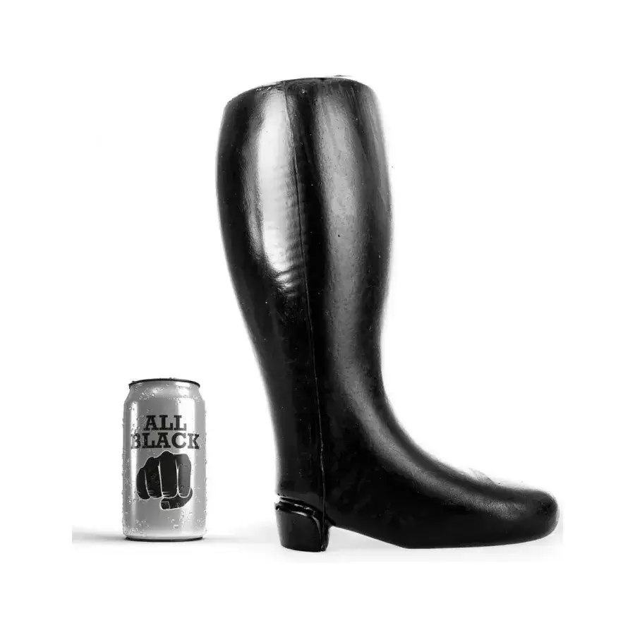 Stivale da 31 cm per il fisting estremo ALL BLACK