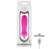 DOLCE VITA - VIBRATORE RICARICABILE CINQUE ROSA 7 VELOCITÀ - immagine 3