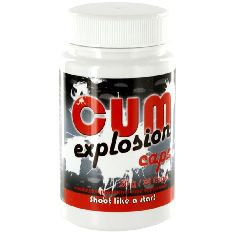 CUM EXPLOSION – Potenziatore di orgasmo e aumento di sperma 30 capsule