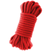 Corda di dominazione cotone rossa 20 m DARKNESS - immagine 2