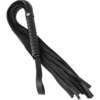 Frusta flogger in pelle nera vegana da 28 cm COQUETTE CHIC DESIRE - immagine 3