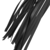 Frusta flogger in pelle nera vegana da 28 cm COQUETTE CHIC DESIRE - immagine 5