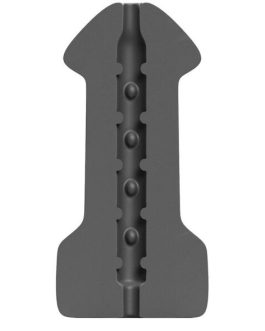 Masturbatore maschile da 17 cm ‘Hook-Up’ ALL BLACK