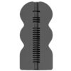 Masturbatore maschile da 17 cm 'Pookie' ALL BLACKALL