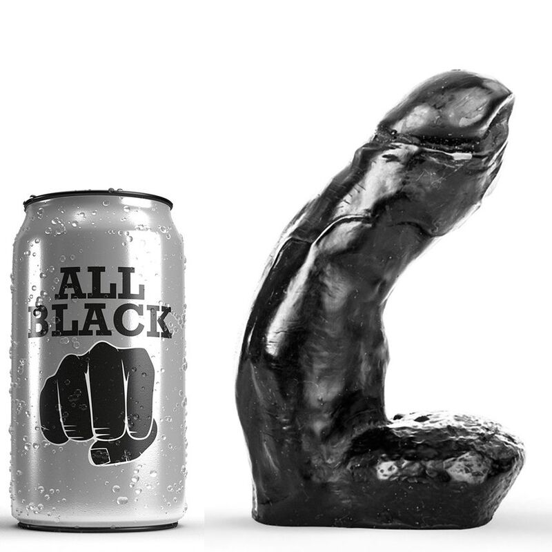 ALL BLACK – DILDO REALISTICO 15 CM