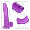 CALEXOTICS - DILDO REGINA TAGLIA VIOLA 20.3 CM - immagine 5
