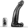 Maxi dildo nero da 29 cm e Ø 5 cm ALL BLACK