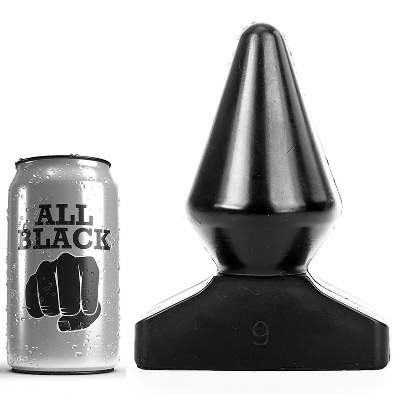 ALL BLACK – PLUG ANALE 18,5 CM