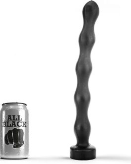 ALL BLACK – PLUG SFERA ANALE 32 CM