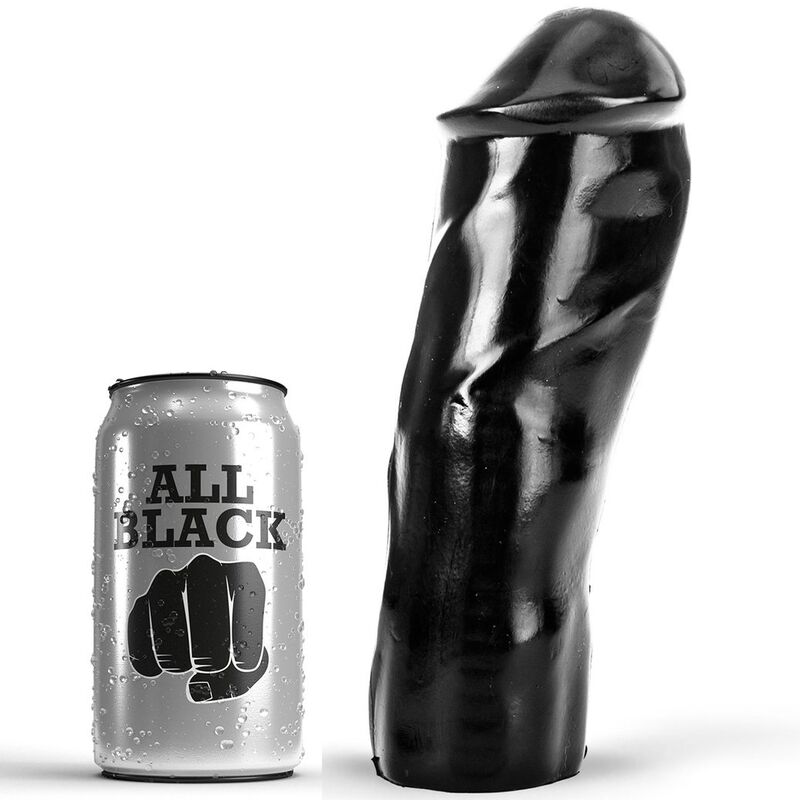 ALL BLACK – DILDO REALISTICO 20 CM