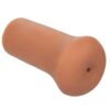 Masturbatore maschile in TPE color caramello CALEXOTICS