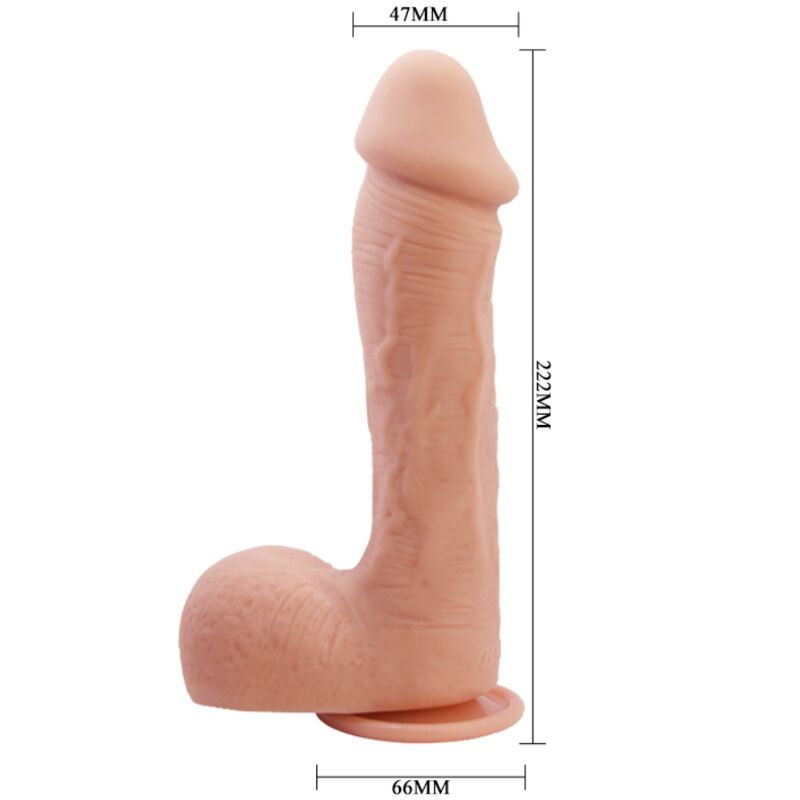 BAILE – DILDO REALISTICO IN PELLE JOHNSON 22 CM