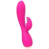 Vibratore rabbit rosa per punto G e clitoride 'Magic Stick' NALONE