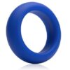 JE JOUE - ANELLO IN SILICONE BLU STRANGOLAMENTO MINIMO