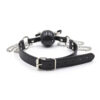 OHMAMA FETISH BALL GAG TRASPIRANTE CON MORSETTI PER CAPEZZOLI - immagine 5