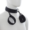 Collare con blocca polsi in nylon OHMAMA FETISH - immagine 2