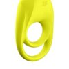 SATISFYER - VIBRATORE AD ANELLO DUO SPETTACOLARE GIALLO - immagine 2