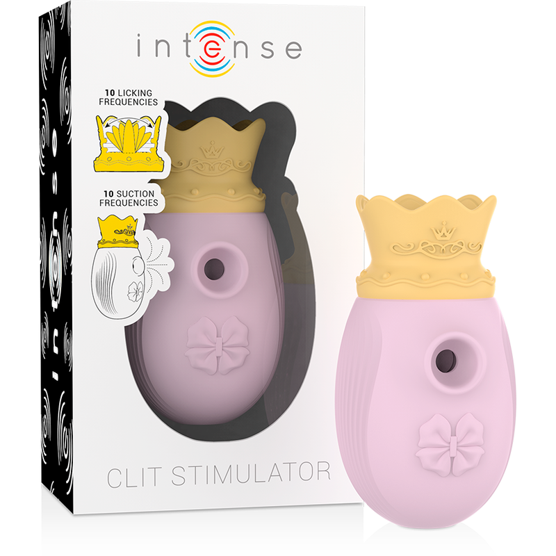 STIMOLATORE INTENSO DEL CLIT 10 FREQUENZE DI LECCATA E ASPIRAZIONE – ROSA