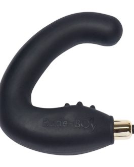 Massaggiatore prostatico nero ‘RUDE-BOY 7 V’ ROCKS-OFF