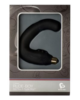 Massaggiatore prostatico nero ‘RUDE-BOY 7 V’ ROCKS-OFF
