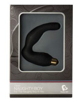 ROCKS-OFF – MASSAGGIATORE PUNTO G MASCHIO NAUGHTY-BOY 7 V NERO