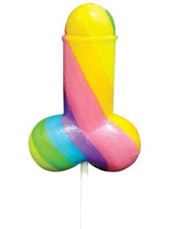 PRIDE – SPENCER  FLEETWOOD LECCA LILLIPOP LGBT pene ARCOBALENO