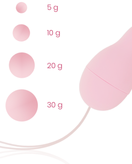 Pallina vaginale di Kegel con copertura in silicone OHMAMA