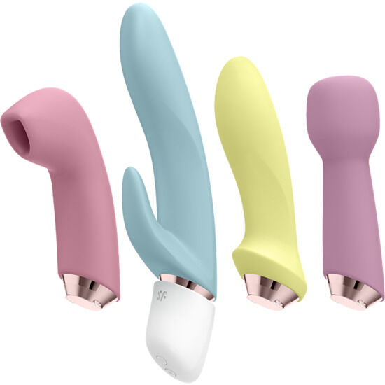 SATISFYER MARVELOUS FOUR – SET VIBRATORE E IMPULSO D”ARIA