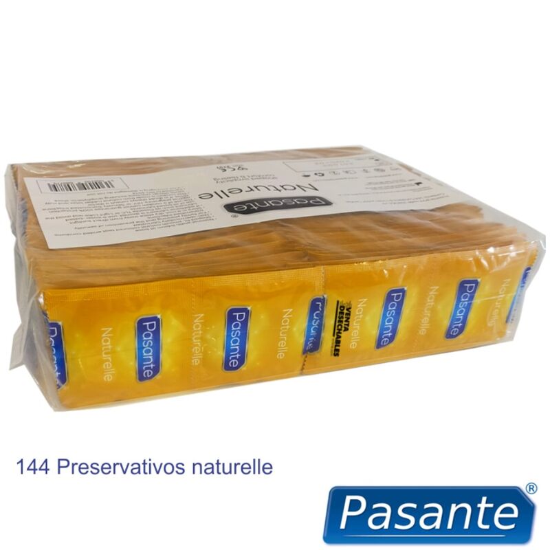 PASANTE PRESERVATIVO NATURELLE SACCHETTO 144 UNITÀ