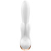 SATISFYER DOUBLE FLEX VIBRADOR APP - BLANCO - immagine 3