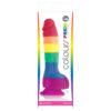 PRIDE - DILDO BANDIERA LGBT 15 CM - immagine 2