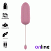 Ovetto vibrante rosa con telecomando ONLINE