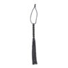 Frusta flogger in silicone con manico nervato OHMAMA FETISH - immagine 3