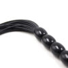 Frusta flogger in silicone con manico nervato OHMAMA FETISH - immagine 4
