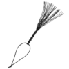 Frusta flogger in silicone con manico nervato OHMAMA FETISH - immagine 2