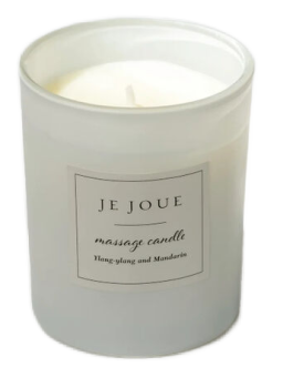 JE JOUE – CANDELA DA MASSAGGIO DI LUSSO YLANG YLANG E MANDARINO