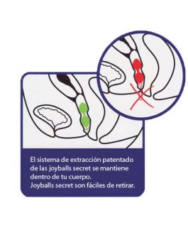 Palline vaginali Joyballs secret Nere JOYDIVISION