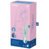 SATISFYER - APP VIBRATORE GONFIABILE CONIGLIO AIR PUMP BUNNY 5+ VERDE - immagine 4