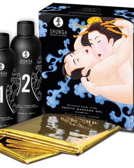 SHUNGA GEL DA MASSAGGIO EROTICO ORIENTAL BODY SLIDE FRUTAS EXOTICA