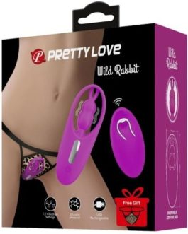 PRETTY LOVE – STIMOLATORE PER MUTANDINE CON TELECOMANDO WILD RABBIT LILLA