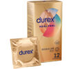 Preservativi senza lattice REAL FEEL DUREX 12 profilattici