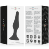 INTENSE - ANALE LIVELLO 4 15,5 CM NERO - immagine 4
