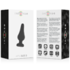 TAPPO ANALE INTENSO PIPO S SILICONE NERO 9,8 CM - immagine 5