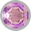 INTENSE - PLUG ANALE IN METALLO ALLUMINIO CON CRISTALLO VIOLA TAGLIA M - immagine 4
