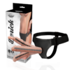 Strapon con pene articolabile 22.5 cm x 4.5 cm 'Derick' HARNESS ATTRACTION