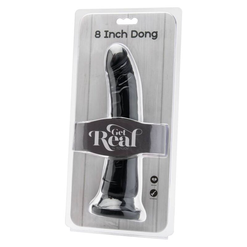 GET REAL – DONG 20,5 CM NERO