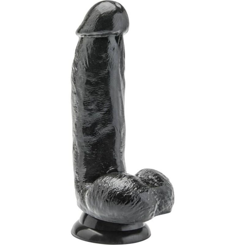 GET REAL – DILDO 12 CM CON SFERE NERO